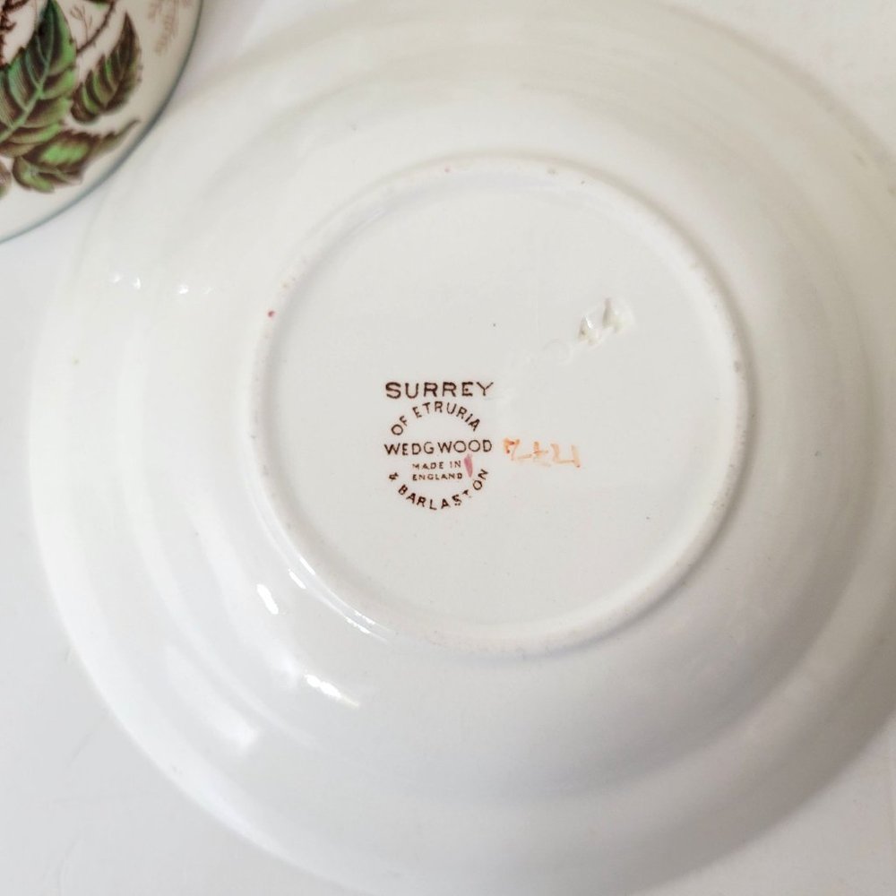 Wedgewood Surrey of Etruria Cups and Saucers Eight Sets - Picture 5 of 13